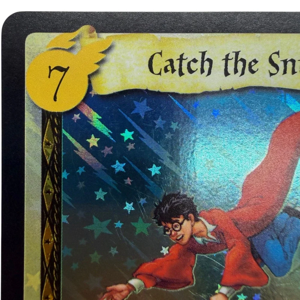 Harry Potter TCG Catch the Snitch 2/80 Quidditch Cup Rare Holo Foil 2001 WotC